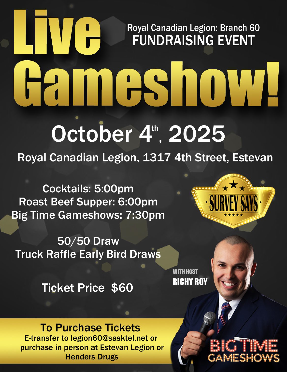 Big Time Game Show Poster 2025